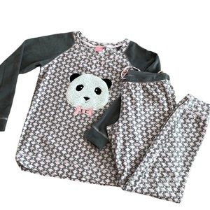 JENNI INTIMATES BY JENNIFER MOORE WOMENS PLUSH PAJAMA LOUNGEWEAR SIZE XS
